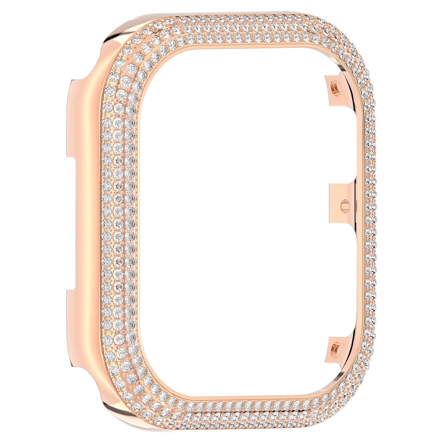 Sparkling case compatible with Apple watch®, 41 mm, Rose gold tone