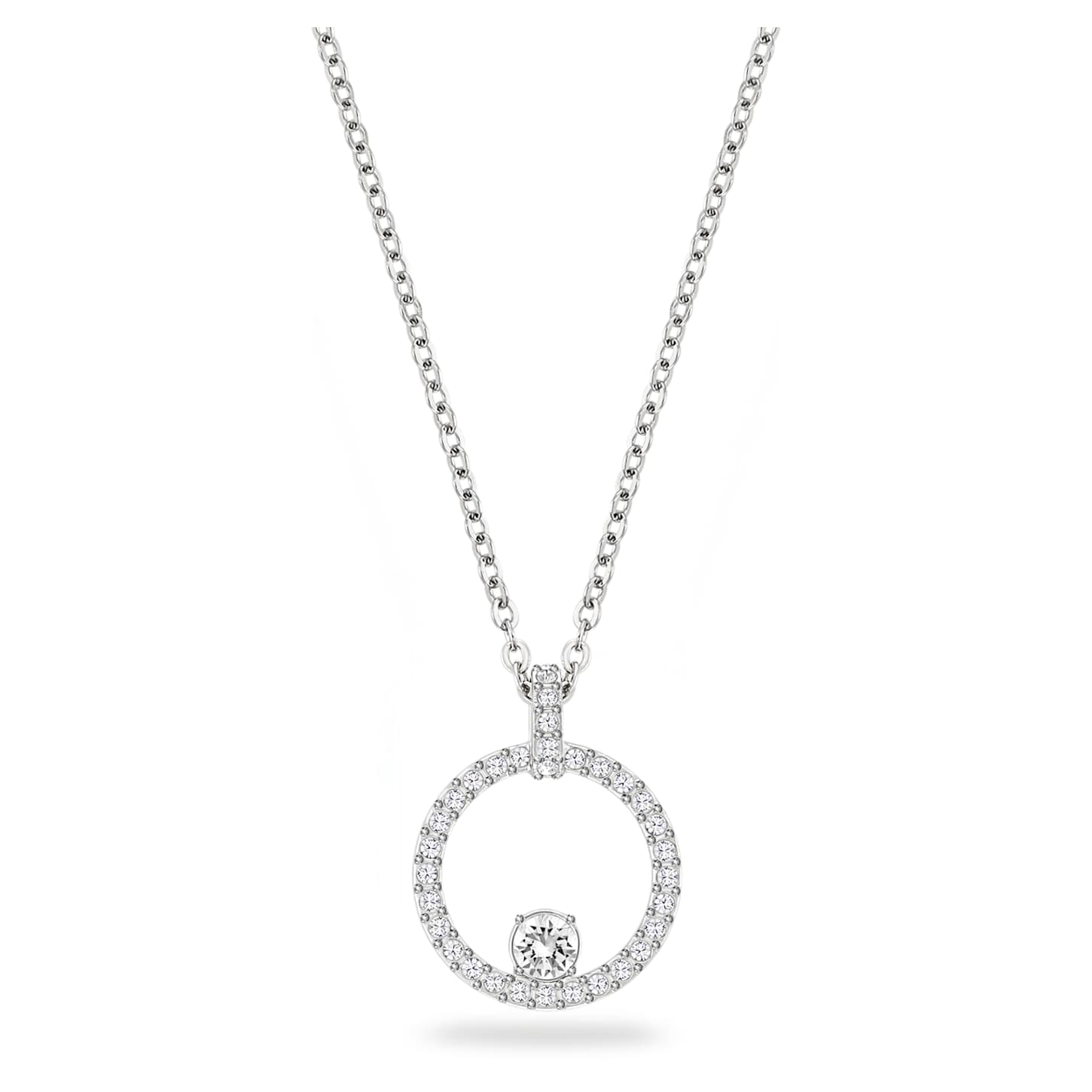 Swarovski spirit pendant white rhodium plated clearance