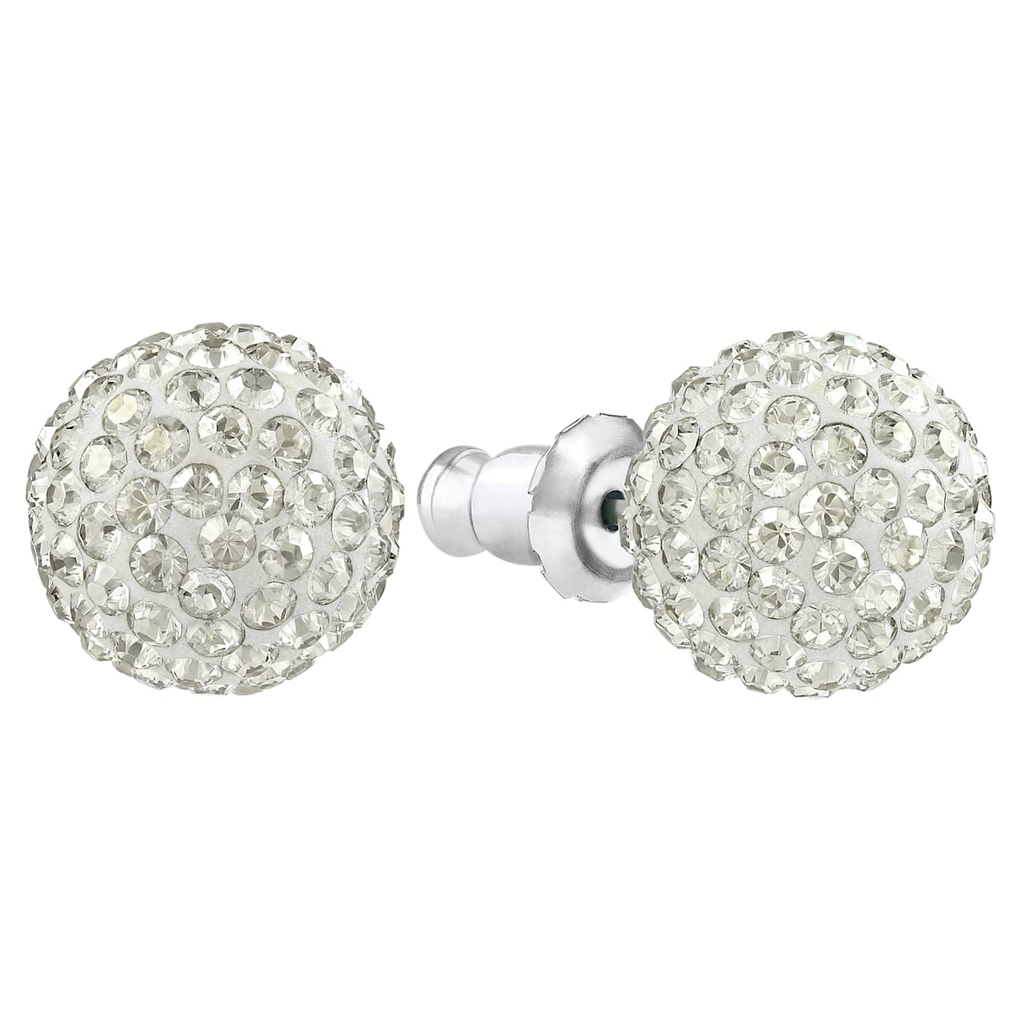 Swarovski grey earrings clearance