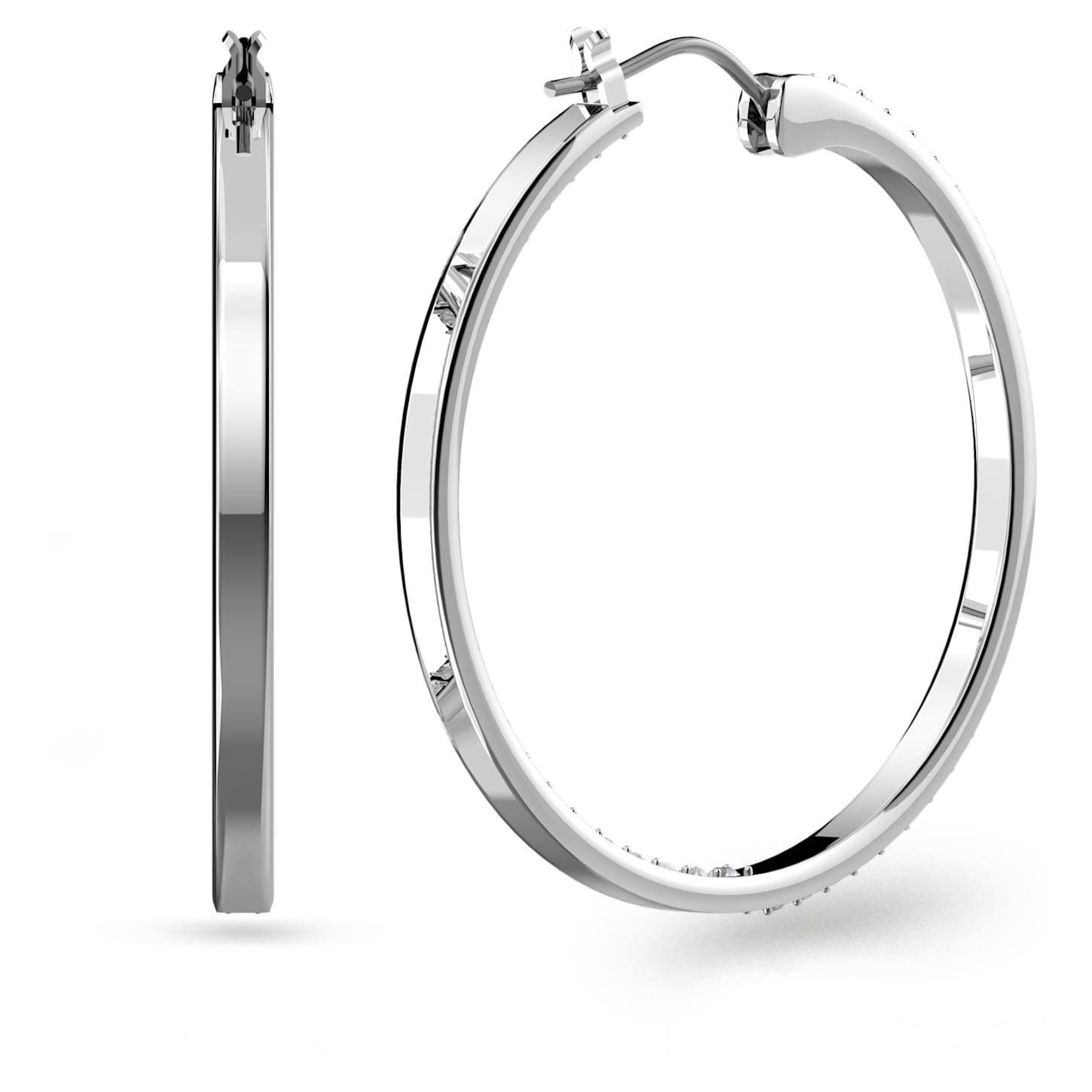 Swarovski somerset hoop earrings clearance