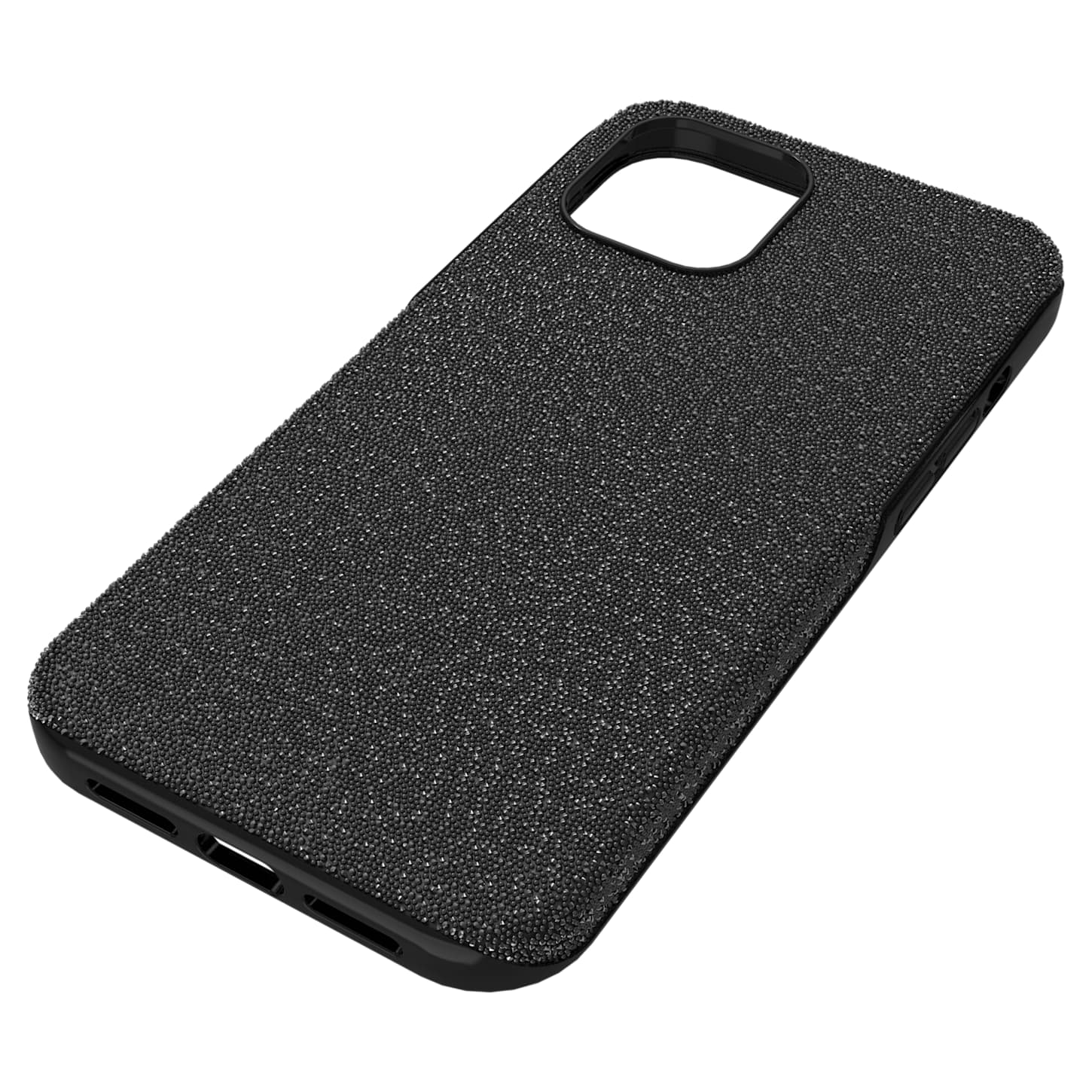 High smartphone case, iPhone® 12 Pro Max, Black Swarovski