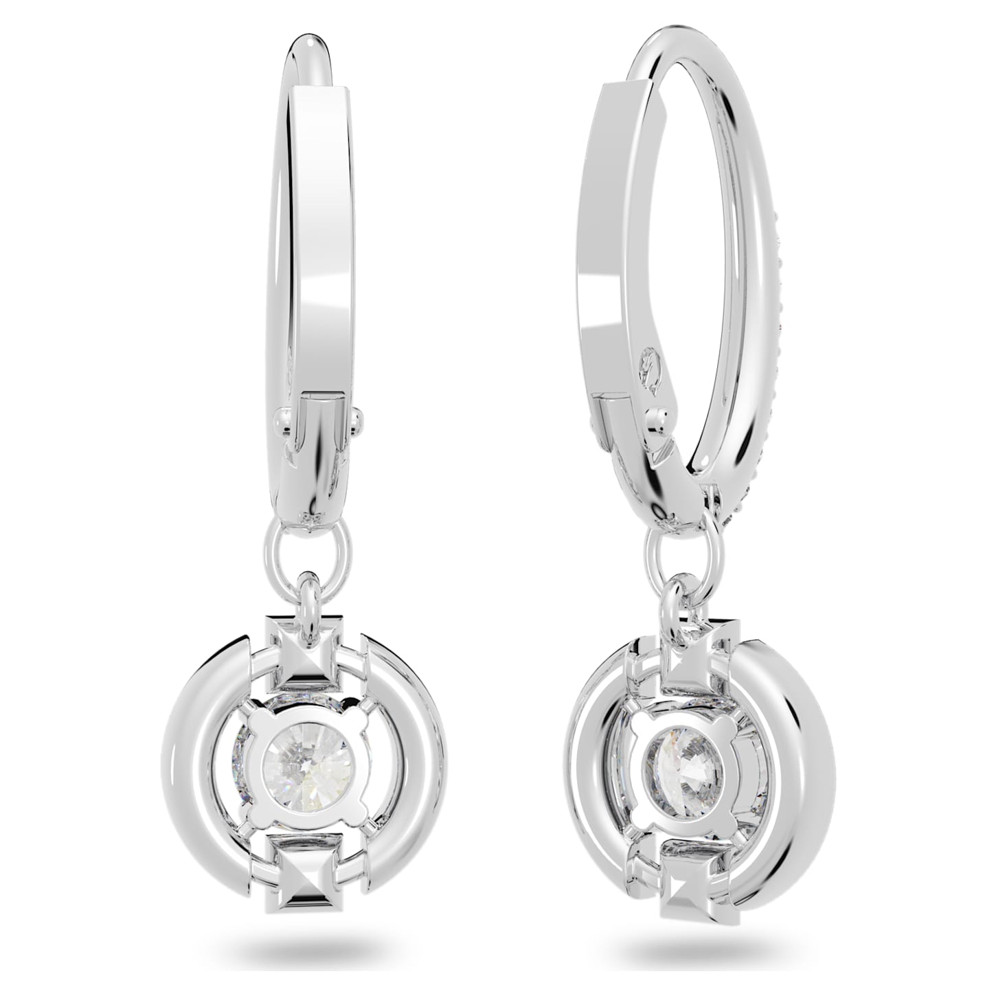 Swarovski sparkling earrings clearance