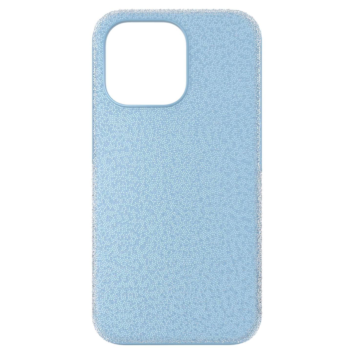 High smartphone case, iPhone® 13 Pro, Blue Swarovski
