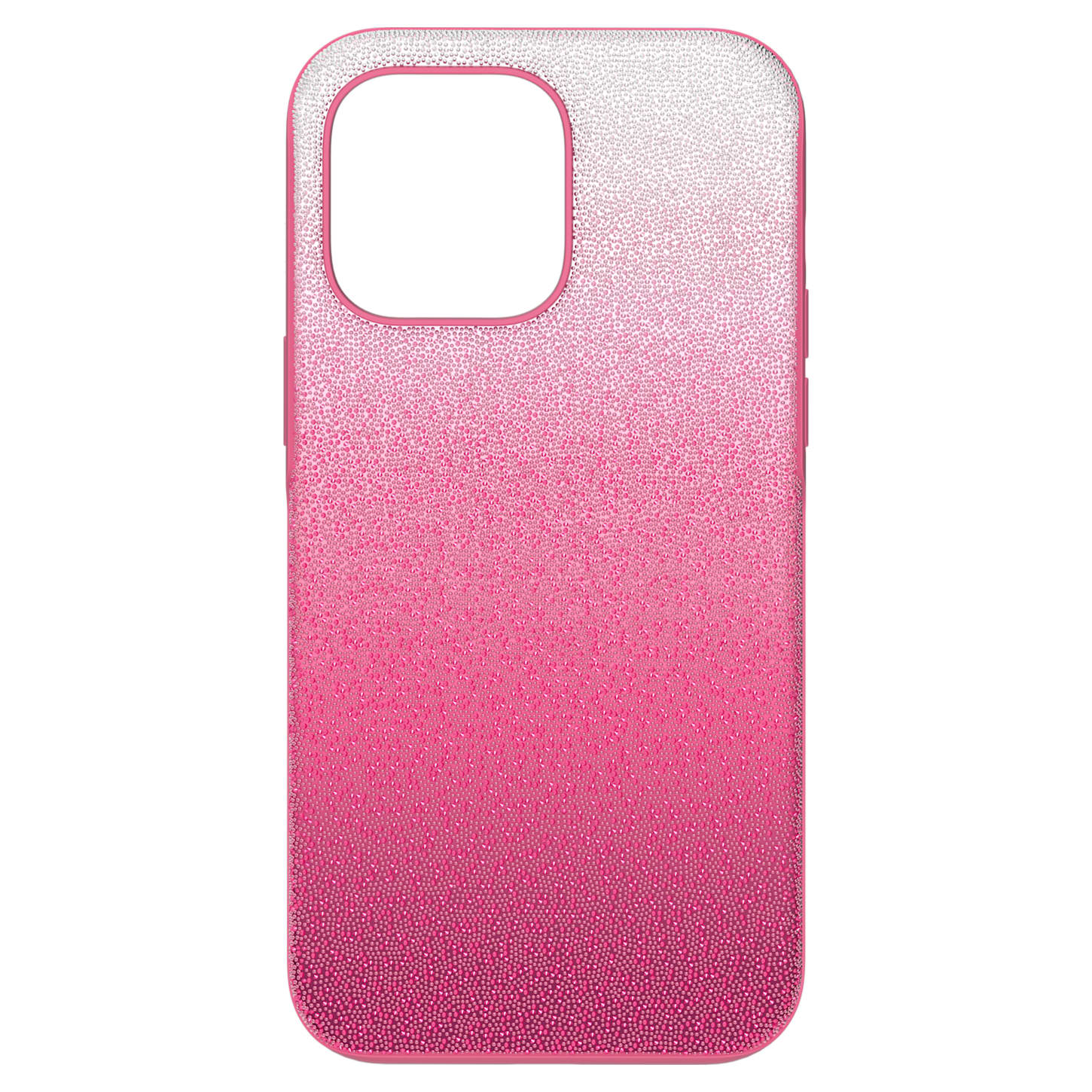 High smartphone case, Colour gradient, iPhone® 14 Pro Max, Pink | Swarovski