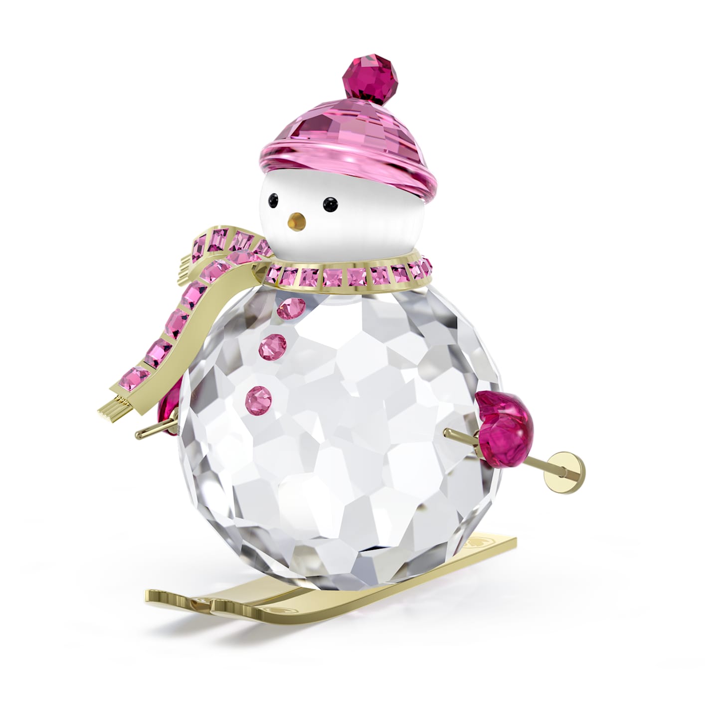 SWAROVSKI クリスマス雪だるま Holiday Cheers dulcis Kardan Adam, Pembe | Swarovski