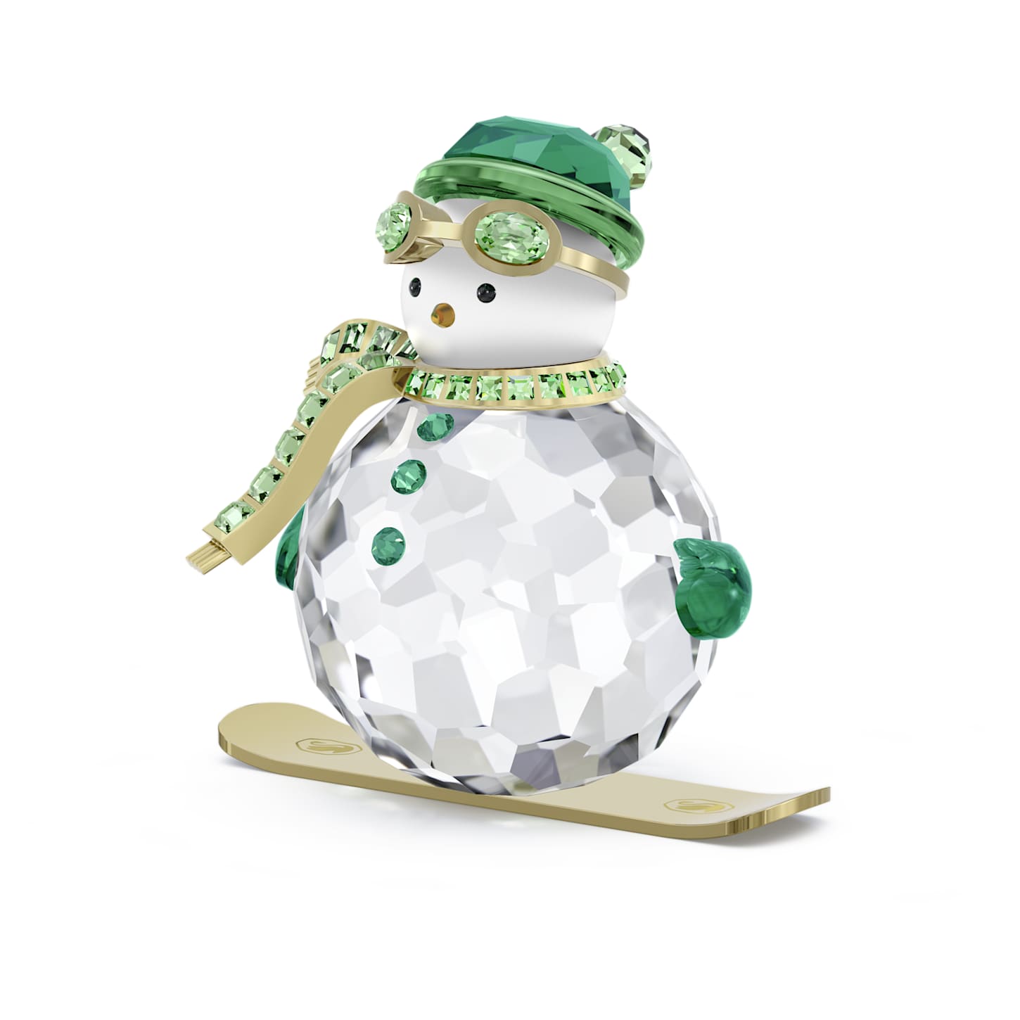 Holiday Cheers dulcis スノーマン グリーン | Swarovski