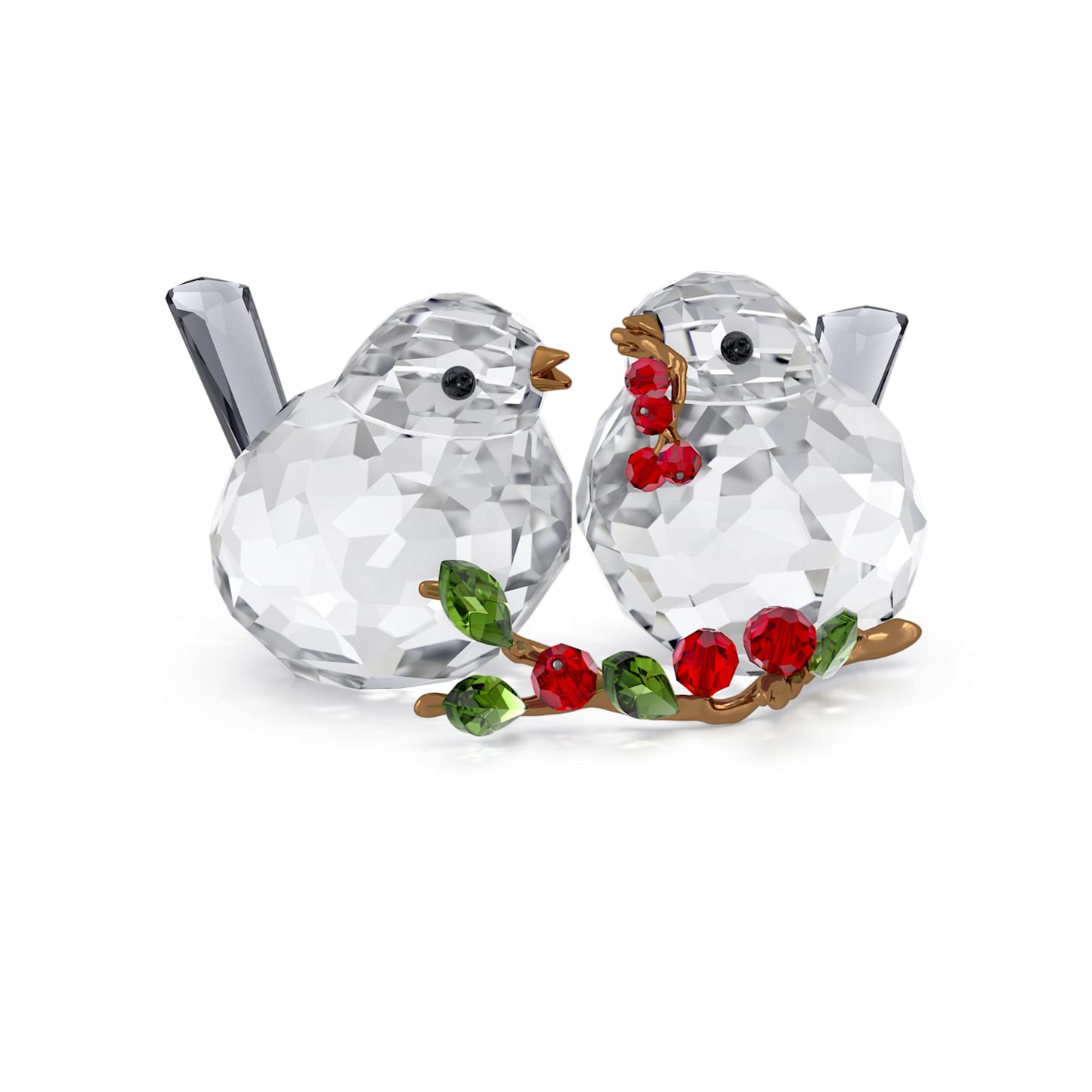 Swarovski ラブバード ピンクハート(クリスタル台座S付き) Swarovski 