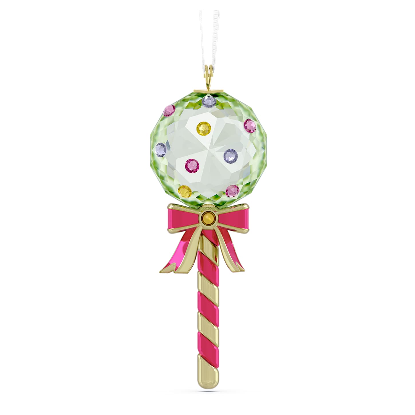 Holiday Cheers Dulcis ロリポップ オーナメント グリーン | Swarovski