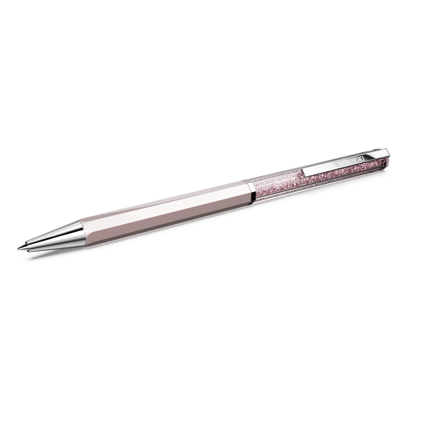 ボールペン スワロフスキー SWAROVSKI Crystalline ballpoint pen, Pink lacquered, Chrome plated | Swarovski
