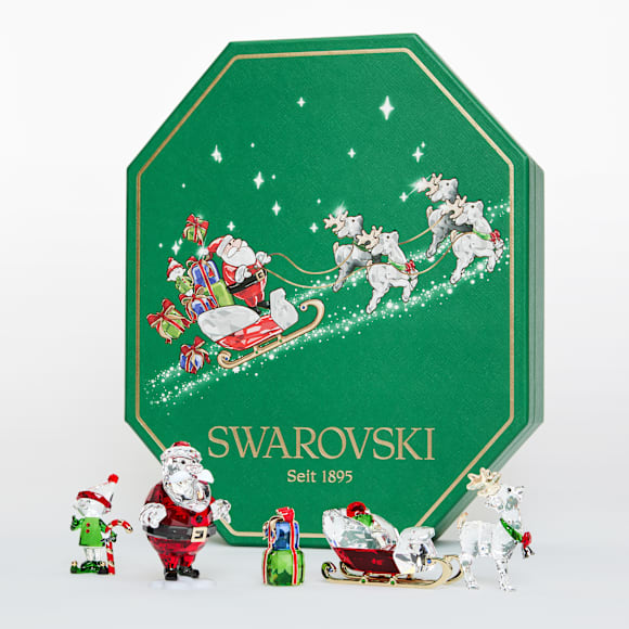 Holiday Cheers Weihnachtsmann Story Set - Swarovski, 5713797