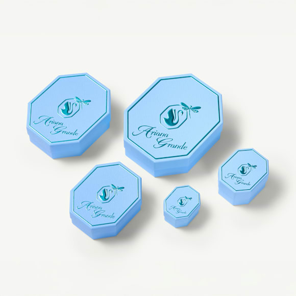 Ariana Grande x Swarovski 오픈 링, 믹스 컷, 멀티컬러, 로듐 플래팅 - Swarovski, 5737372