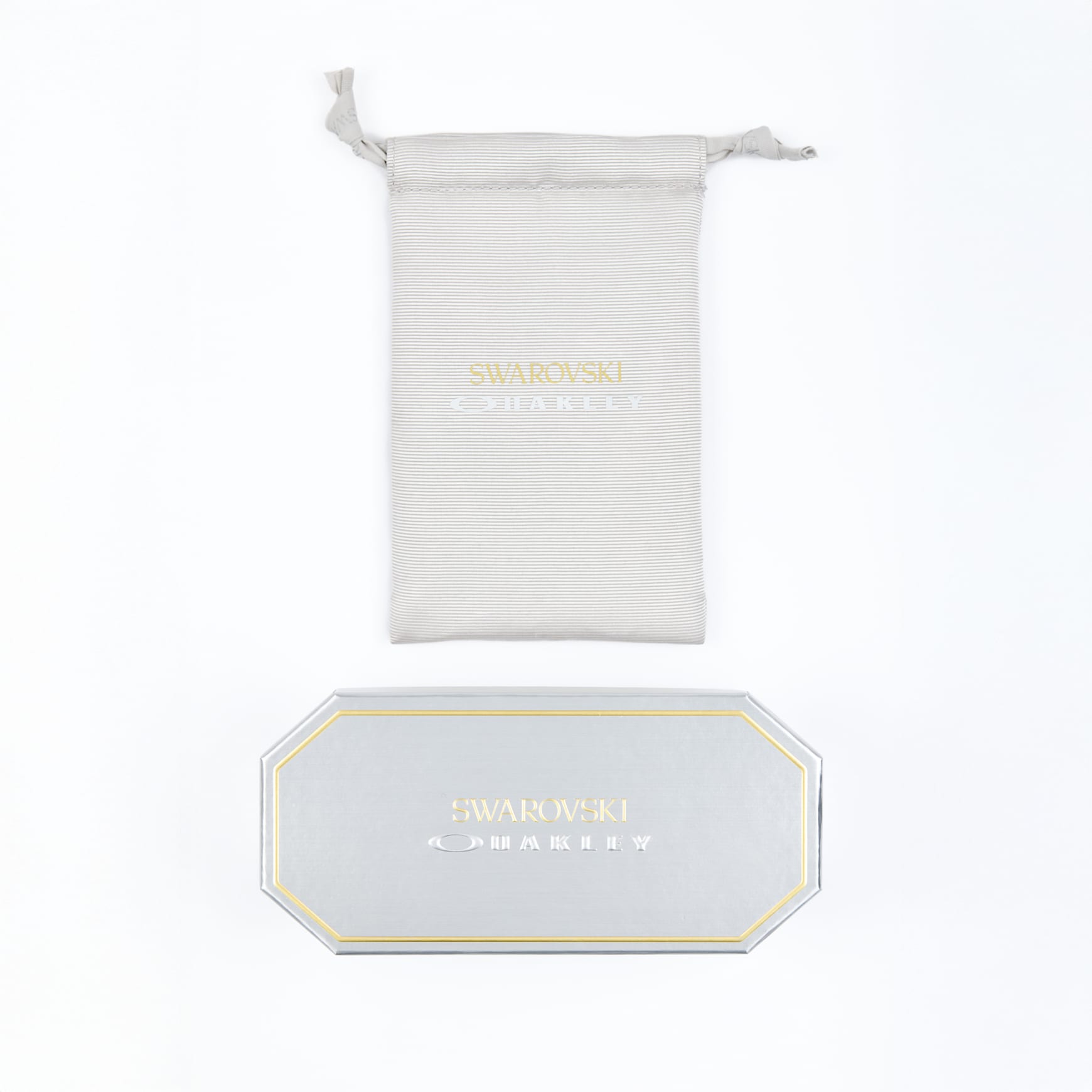 OAKLEY Plazma Sunglasses X-Silver, Silver by SWAROVSKI