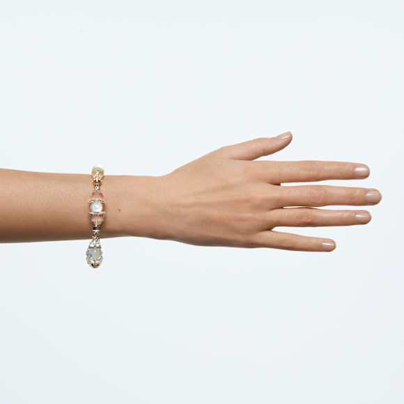 Somnia set, White, Gold-tone plated - Swarovski, 5610981