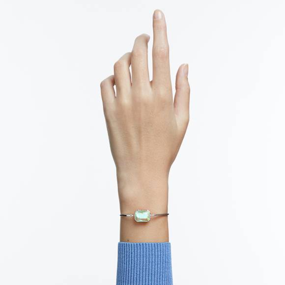 Náramek Chroma, Osmihranný výbrus, Vícebarevný, Pokoveno rhodiem - Swarovski, 5616642