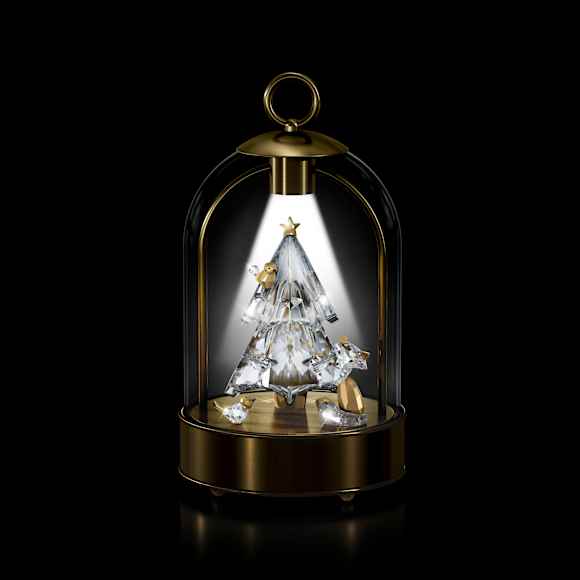 Holiday Magic Winter Scene LED Lantern - Swarovski, 5634035