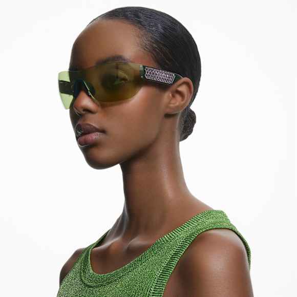 Ochelari de soare, Mască, Colorat în degrade, SK0364 98Q, Multicolori - Swarovski, 5634746