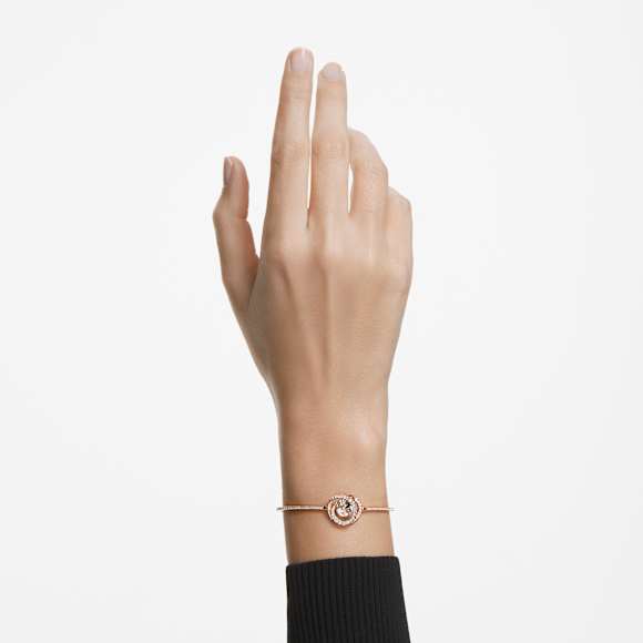 Generation Armreif, Weiß, Roségold-Legierungsschicht - Swarovski, 5636588