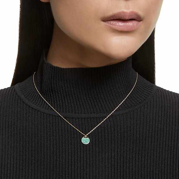 Colgante Sublima, Verde, Baño tono oro - Swarovski, 5642939