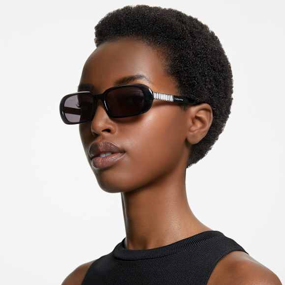 Sunglasses, SK0388 01A, Black - Swarovski, 5649035