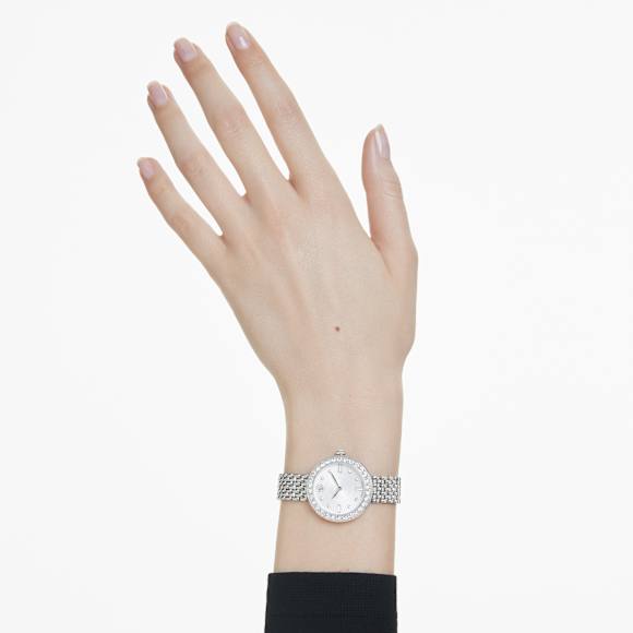 Certa นาฬิกา, Swiss Made, สร้อยข้อมือโลหะ, โทนสีเงิน, สเตนเลสสตีล - Swarovski, 5673022