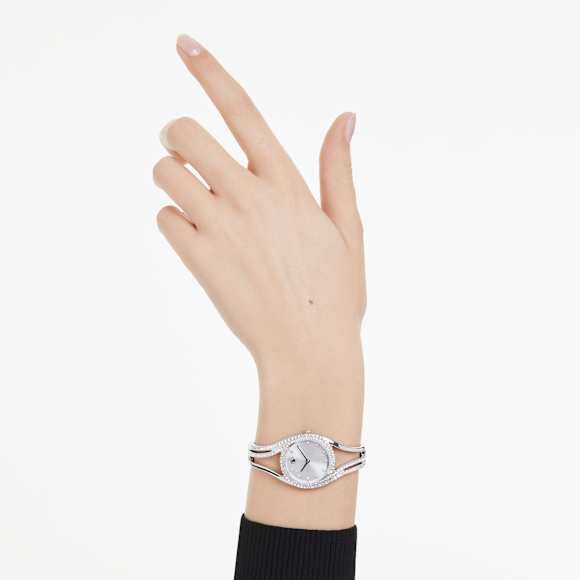 Hyperbola karpereces óra, Svájci gyártmány, Rozsdamentes acél - Swarovski, 5715463