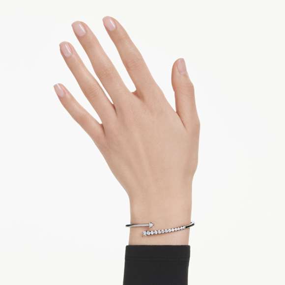 Sublima 手镯, 白色, 镀钌 - Swarovski, 5723170