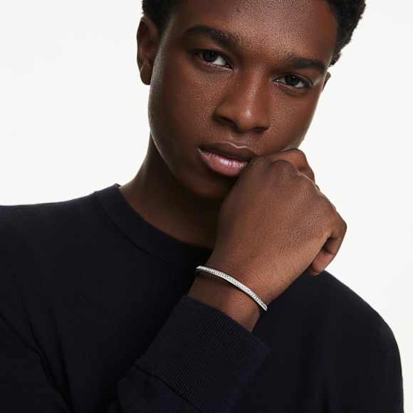 Dextera バングル, オクタゴンシェイプ, ラウンドカット, ホワイト