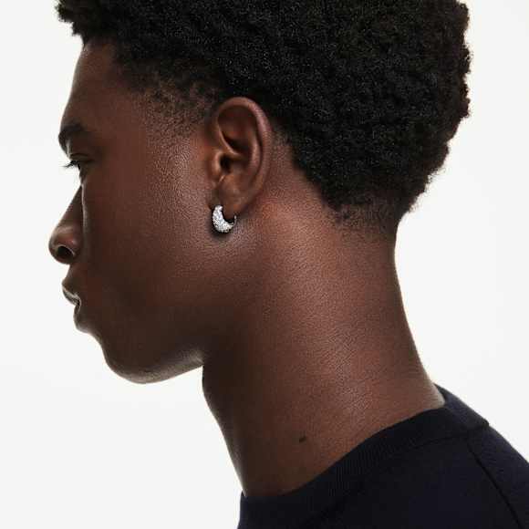 Sublima ピアス, ホワイト, ロジウム・プレーティング - Swarovski, 5732282