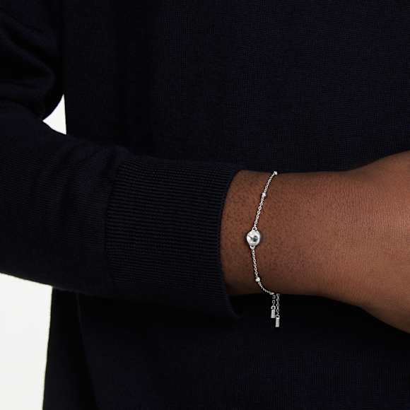 Bracelet Una Angelic, Taille ronde, Blanc, Métal rhodié - Swarovski, 5733196