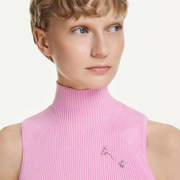 Spilla Ariana Grande x Swarovski, Taglio misto, Libellula, Multicolore, Placcato rodio - Swarovski, 5737428