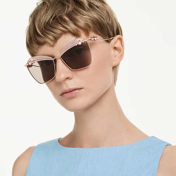 Sunglasses, Square shape, SK7040, Pink - Swarovski, 5738132