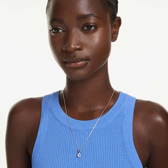 Pingente Chroma, Combinação de lapidações, Multicor, Lacado a ródio - Swarovski, 5738473