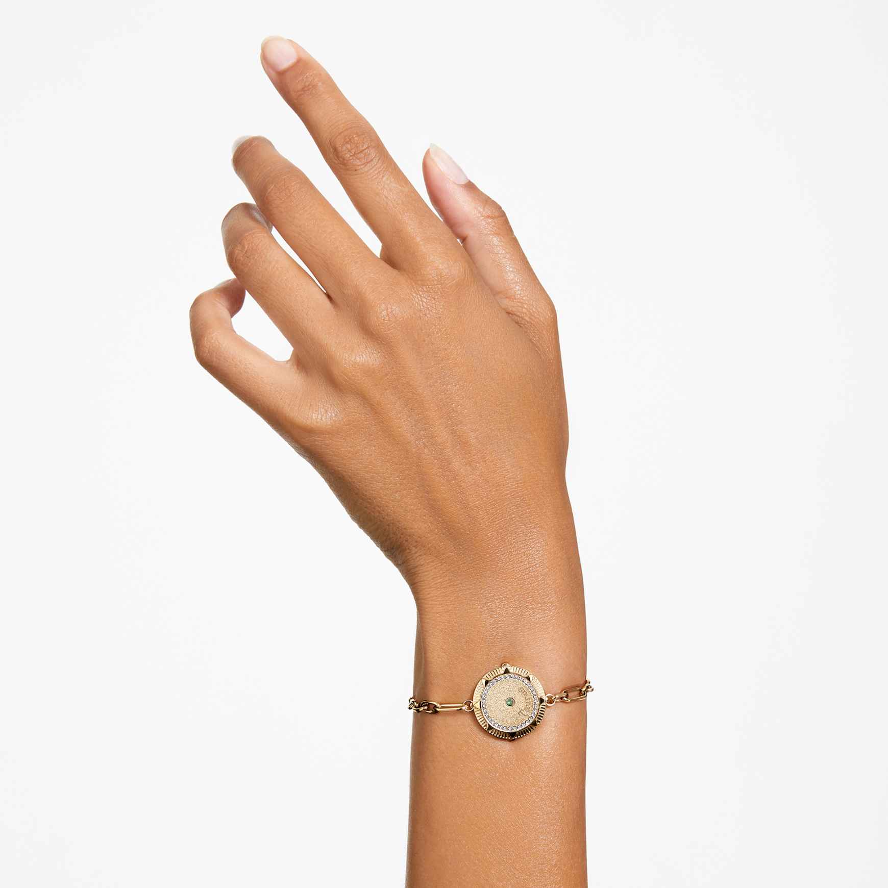 Zodiac bracelet, Taurus, Gold tone, Gold-tone plated by SWAROVSKI