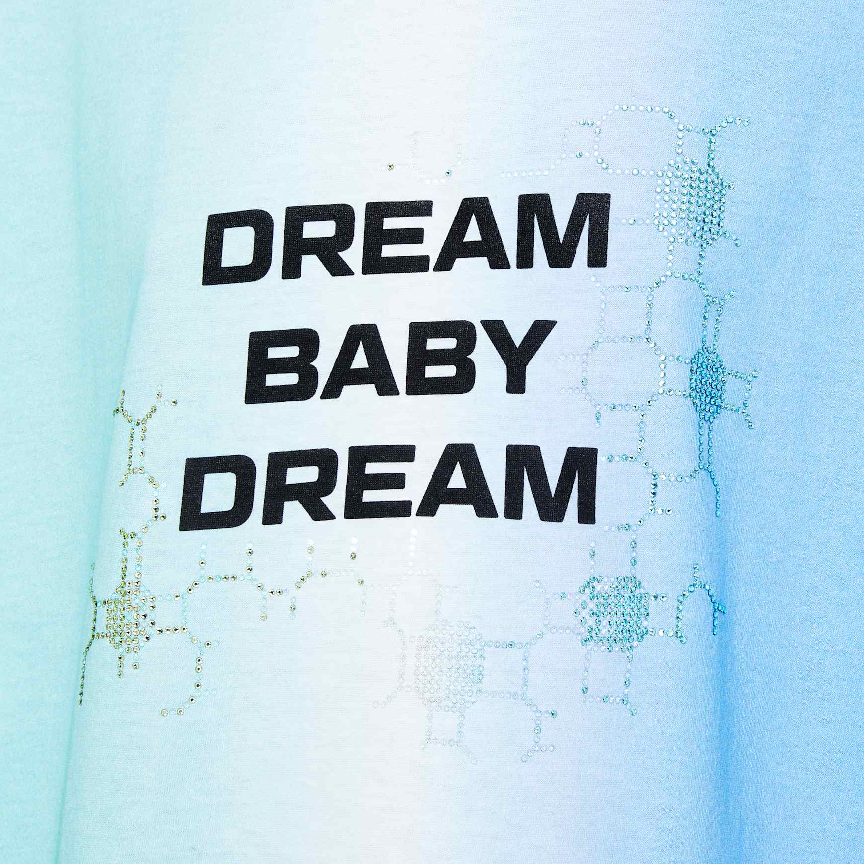 Liberal Youth Ministry, Gradient t-shirt, Green by SWAROVSKI