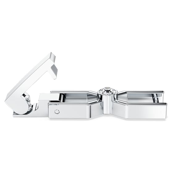 Emily extender, Round cut, White, Rhodium plated - Swarovski, 1107200