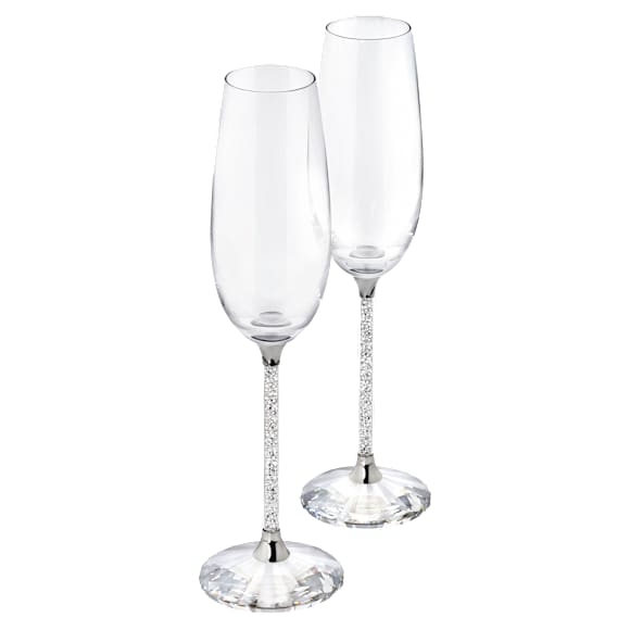 Crystalline Toasting Flutes (Set of 2) - Swarovski, 255678