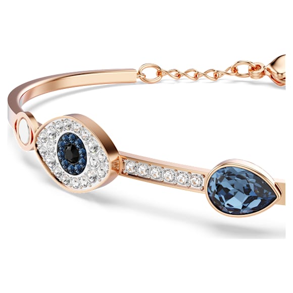 Symbolica 手鐲, Evil eye, 藍色, 多種金屬潤飾 - Swarovski, 5171991