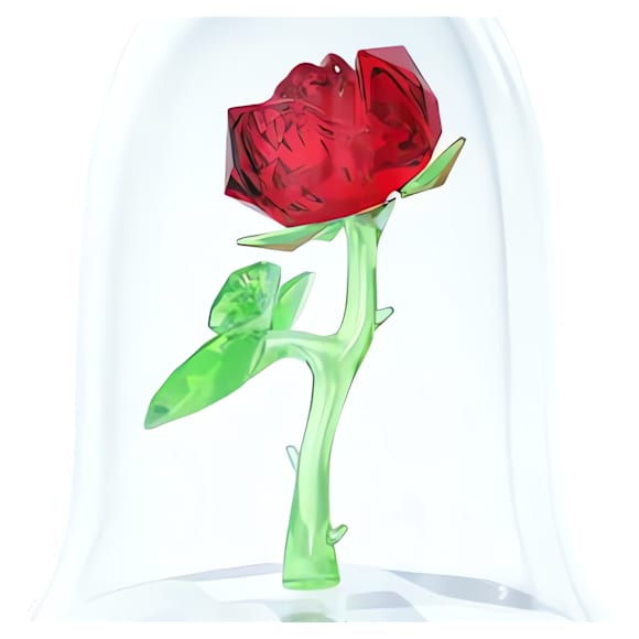 【Jさん】SWAROVSKI 美女と野獣 魔法のバラ 薔薇 クリスタル スワロフスキー SWAROVSKI 美女と野獣 魔法のバラ 薔薇 ローズ