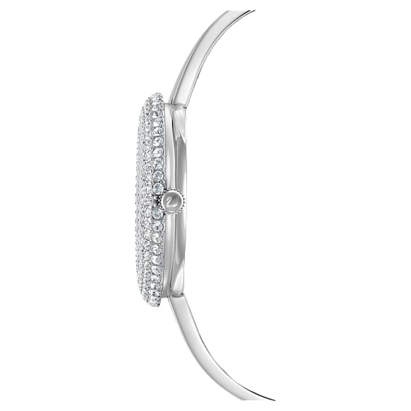 Crystal Rose 腕表, 瑞士制造, 金属手链, 银色, 不锈钢 - Swarovski, 5483853