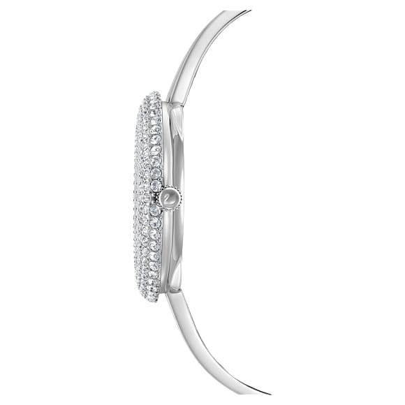 Crystal Rose 腕表, 瑞士制造, 金属手链, 银色, 不锈钢 - Swarovski, 5483853
