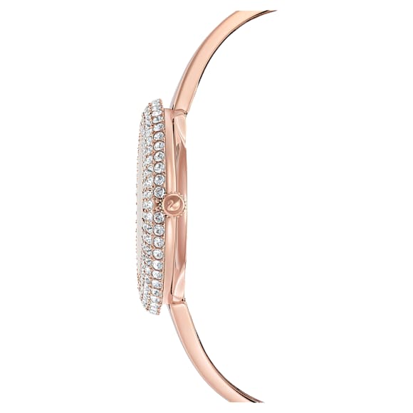 Crystal Rose 腕表, 瑞士制造, 金属手链, 玫瑰金色调, 玫瑰金色调润饰 - Swarovski, 5484073