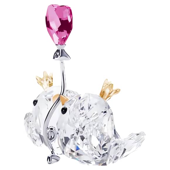 Tortelduifjes, Roze Hart - Swarovski, 5492226