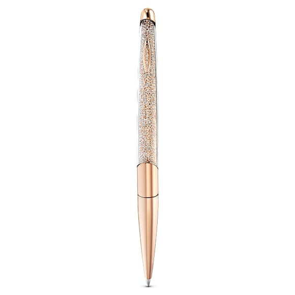 Crystalline Nova ballpoint pen, Rose gold tone, Rose gold-tone plated - Swarovski, 5534329