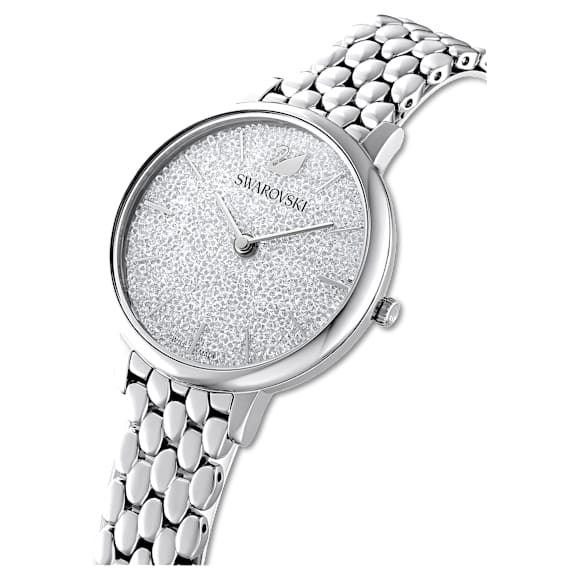 Crystalline Joy 워치, 스위스 메이드, 메탈 브레이슬릿, 실버 톤, 스테인리스 스틸 - Swarovski, 5563711