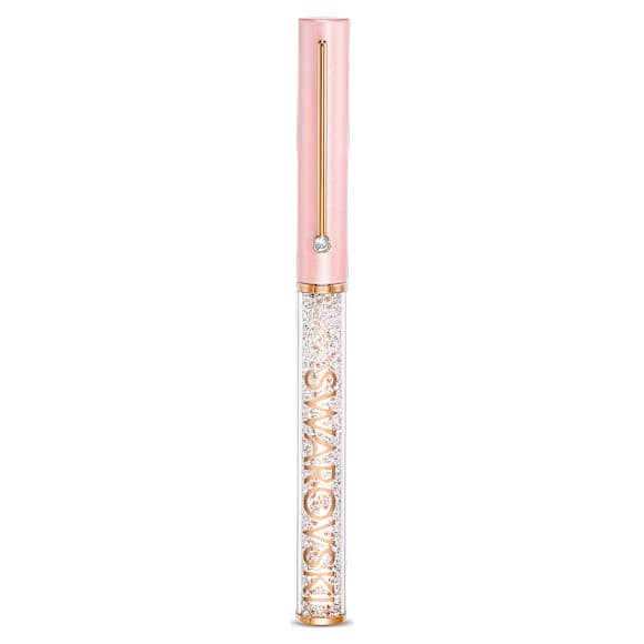 Crystalline Gloss Kugelschreiber, Rosa, Rosa lackiert, Roségold-Legierungsschicht - Swarovski, 5568756
