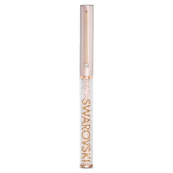 Crystalline Gloss 圓珠筆, 玫瑰金色調, 粉紅色漆面,鍍玫瑰金色調 - Swarovski, 5568759