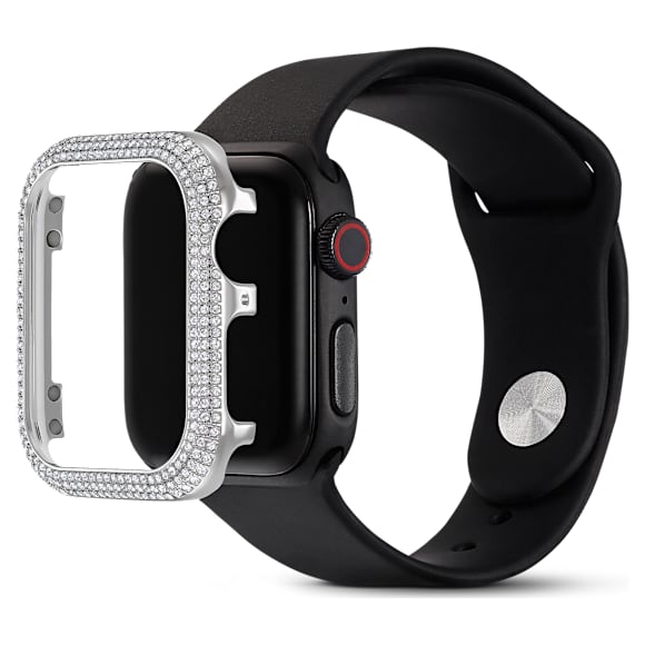 Pouzdro Sparkling, Pro Apple Watch® Series 4 a 5, 40 mm, Stříbrný odstín - Swarovski, 5572573