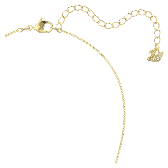Tahlia Kolye, Beyaz, Altın rengi kaplama - Swarovski, 5580298