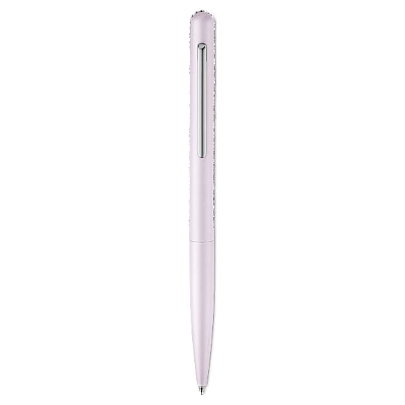 Crystal Shimmer ballpoint pen, Pink, Pink lacquered, Chrome plated - Swarovski, 5595668