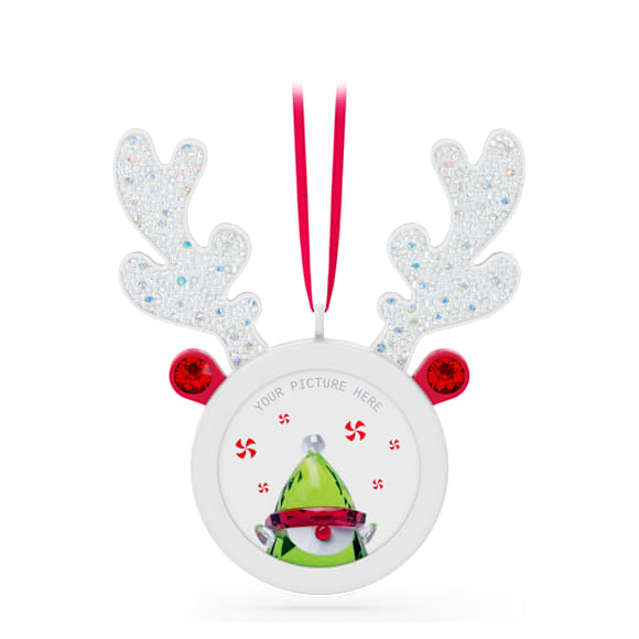 Holiday Cheers Reindeer Hanging Picture Frame - Swarovski, 5596391